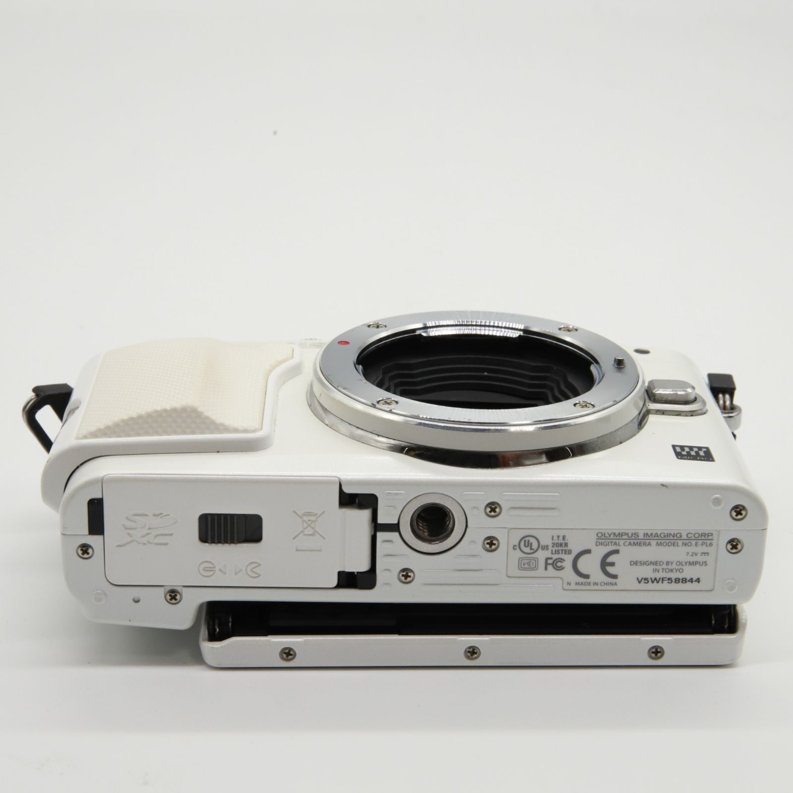 □実用品□ OLYMPUS OLYMPUS ミラーレス一眼 PEN Lite E-PL6 ボディ ホワイト E-PL6 BODY WHT… - メルカリ