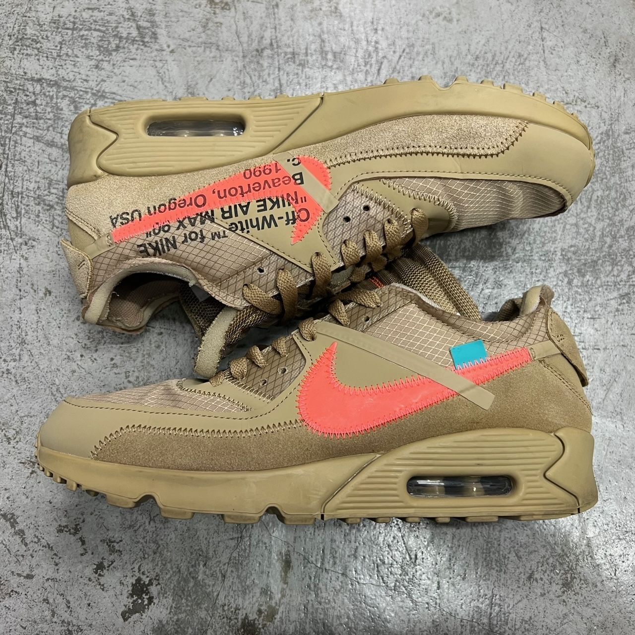 Off-White Nike Air Max 90 Desert Ore コラボ エアマックス90 