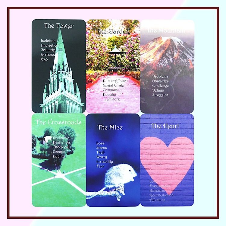 スタイリッシュなルノルマンカード ❤︎ フォト ❤︎ クール ❤︎ 占いカード スタイリッシュなルノルマンカード ❤︎ フォト ❤︎ クール