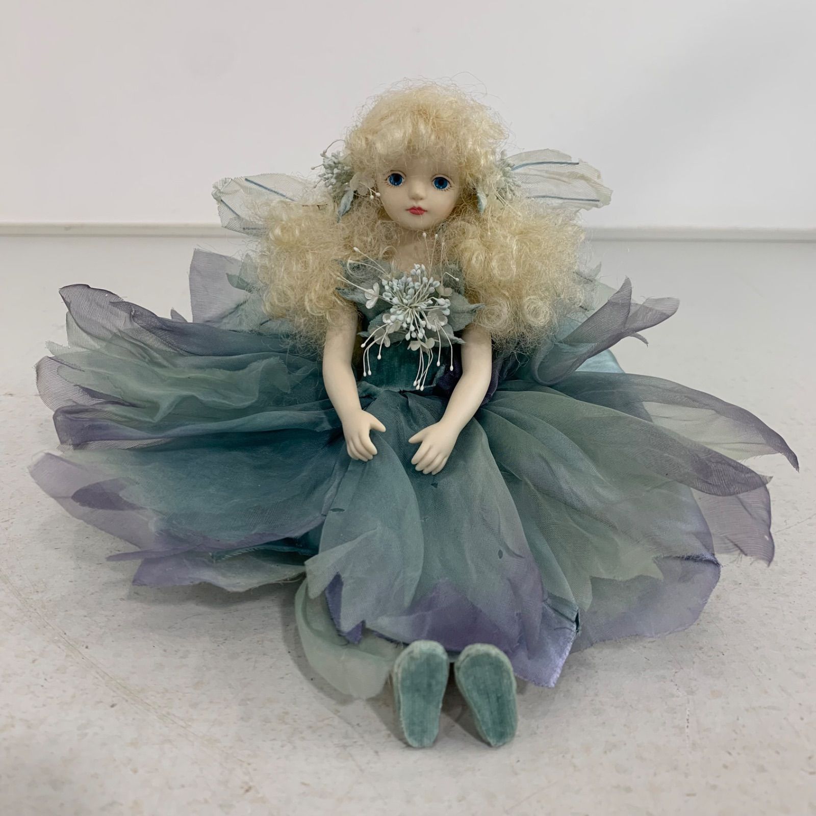 妖精 置物 若月まり子 お花の妖精人形♪ エルフィンフローリー