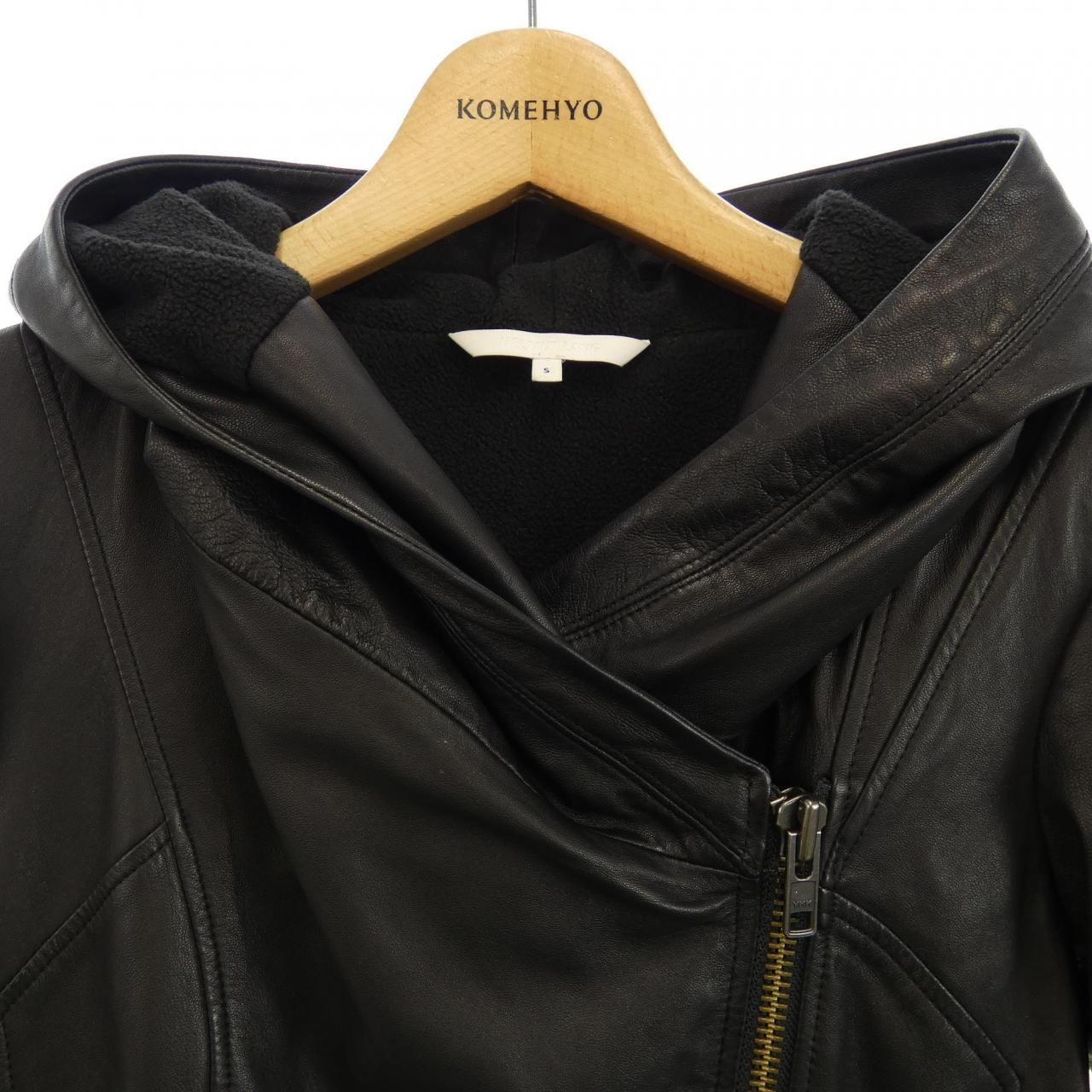 ヘルムートラング HELMUT LANG レザーライダースジャケット - メルカリ