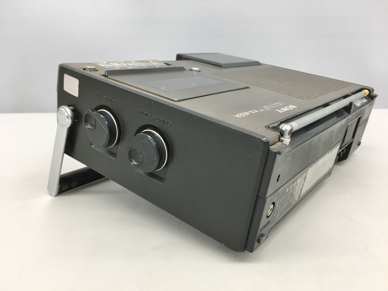 TVラジオカセットレコーダー FX-402A ソニー SONY 長期保管現状品