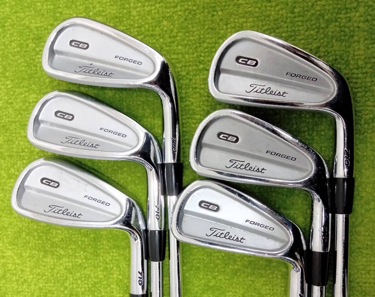 Titleist - タイトリスト cb710 DG S200 5-P 6本セット タイトリスト CB 710 アイアンセット 5～9.P 6本セット Dynamic