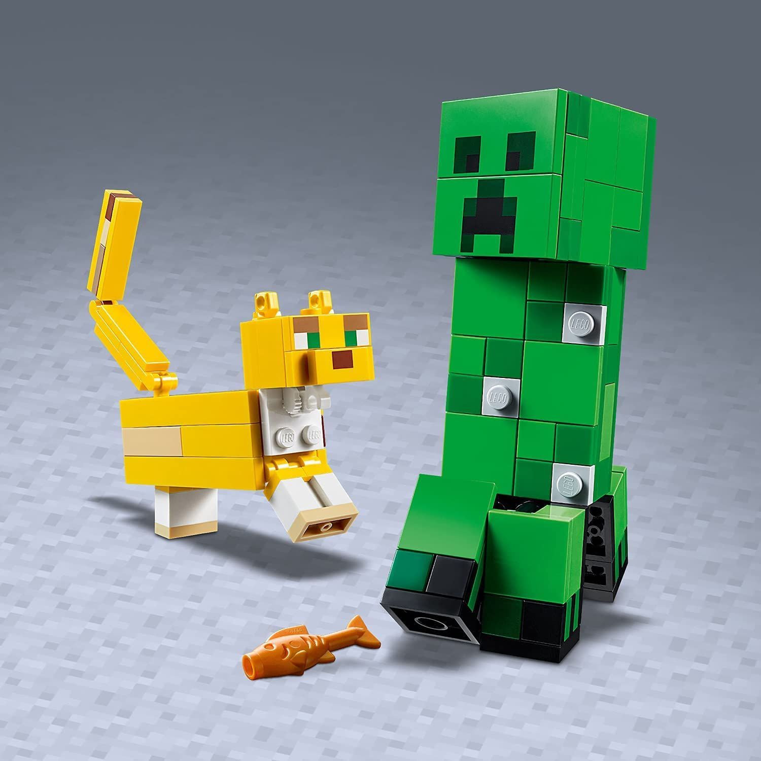 マインクラフト レゴ クリーパー ヤマネコ ビッグフィグ 21156 生産