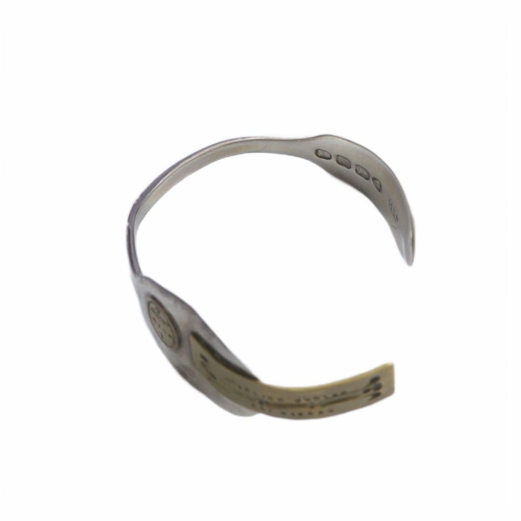 アトリエダンタン Atelier d'antan スプーン バングル シルバー色