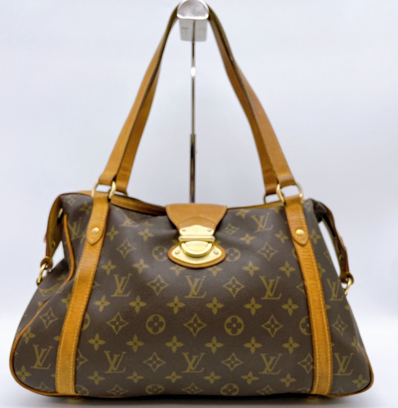 LOUIS VUITTON モノグラム ストレーザPM トートバッグ レア 希少 