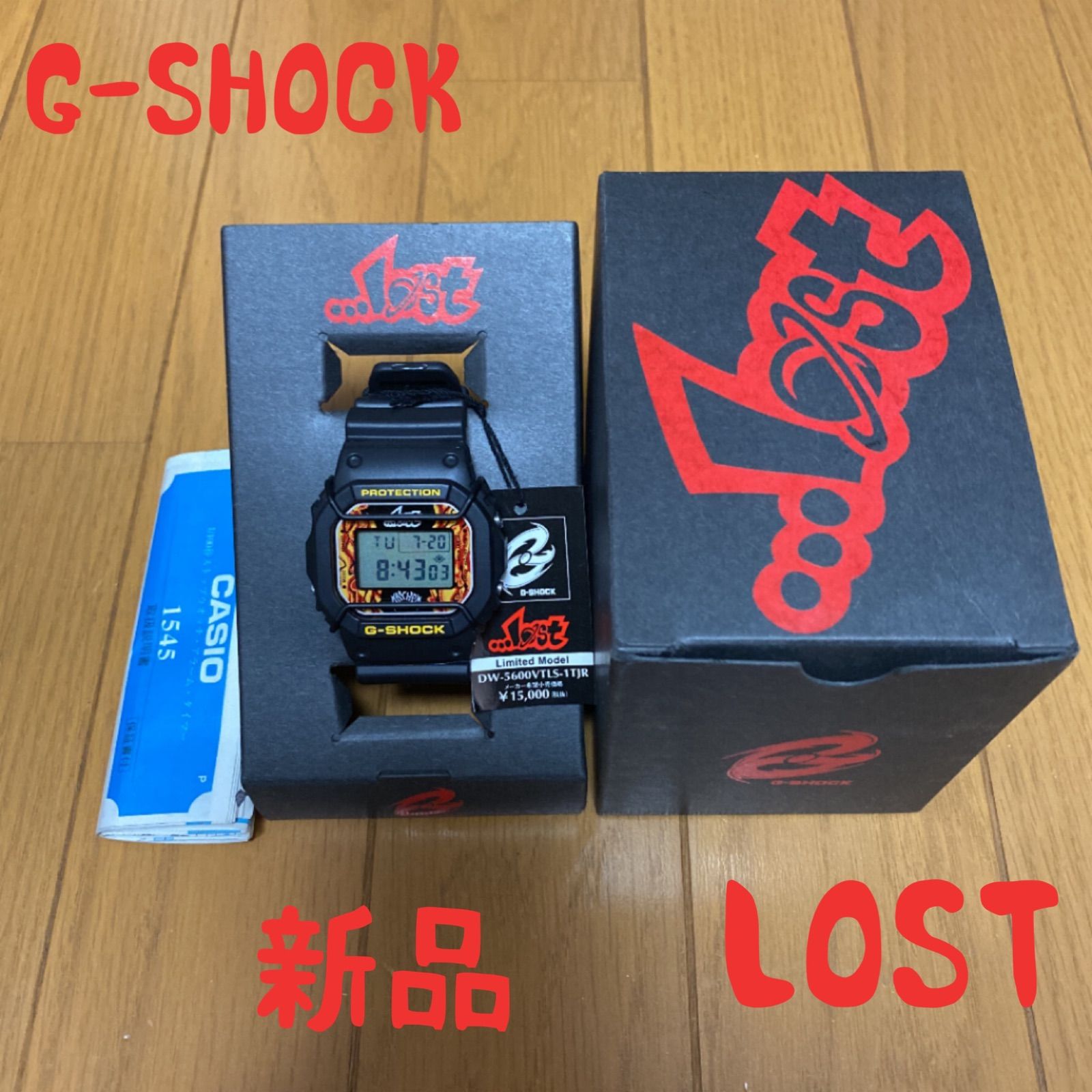 超希少 新品 G-SHOCK x LOST コラボ 時計 ジーショック - メルカリ