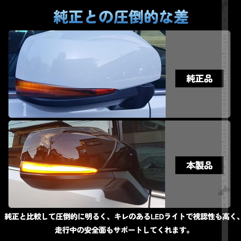 アルファード30　ヴェルファイア30 シーケンシャルウインカー　スモークレンズ Vulcans 3点で1000円OFFクーポンあり】アルファード ヴェルファイア 30