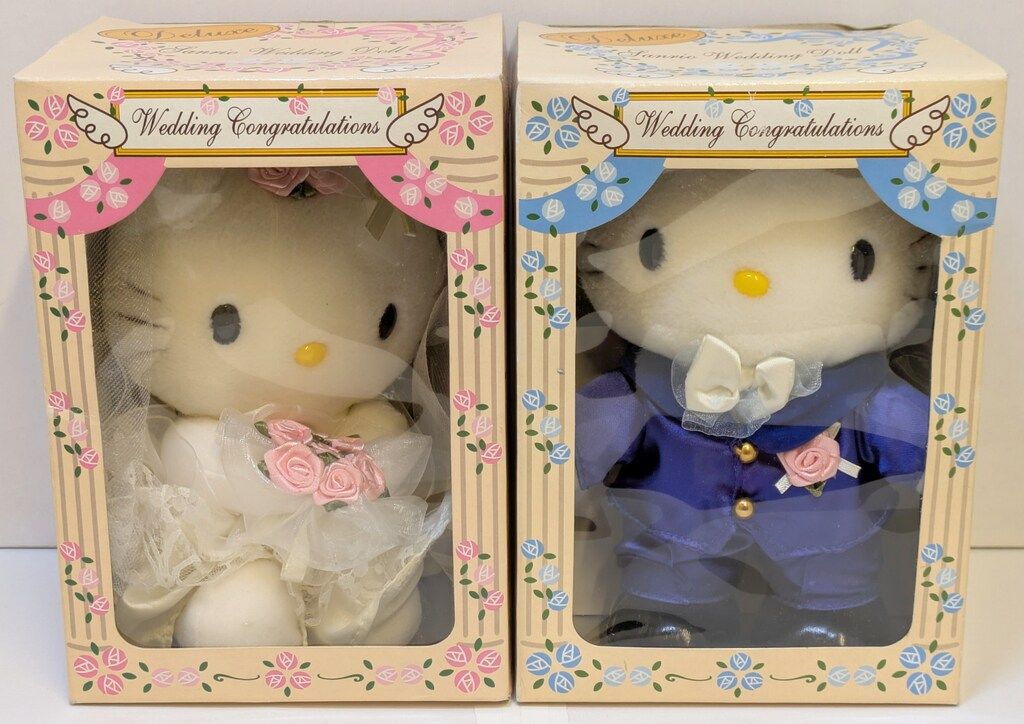 エイコー サンリオウェディングドール デラックス キティ&ダニエル 