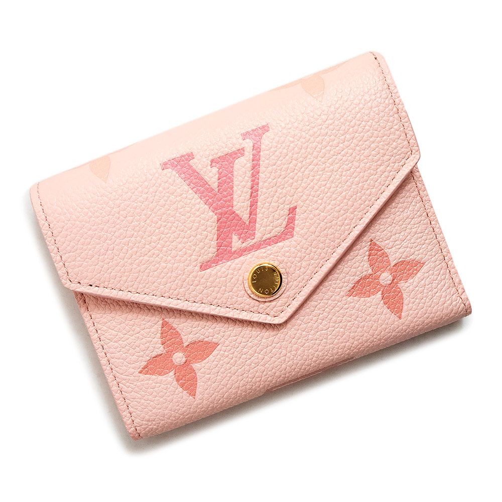 LOUIS VUITTON ポルトフォイユ メティス 三つ折り財布 ピンク ルイヴィトン 三つ折り財布 ポルトフォイユ・ロックミニ ピンク