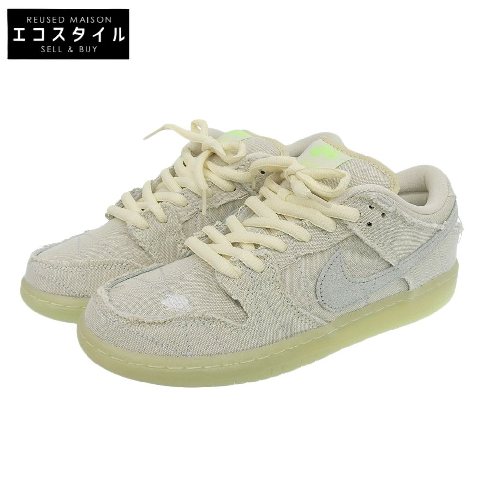 NIKE ナイキ 未使用 NIKE ナイキ ダンク ロープロPRM ハロウィン/マミー ココナッツミルク/シーフォームイエロー ストライク スニーカー 8.5 DM0774-111 8.5(US)