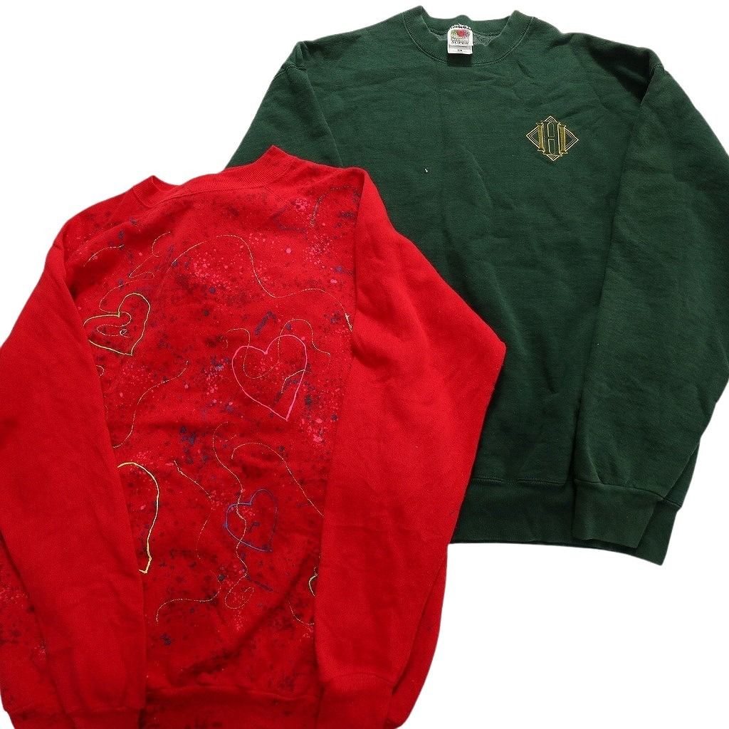 古着卸 まとめ売り USA製 スウェット 8枚セット (メンズ XL