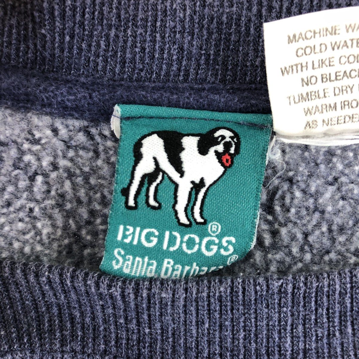 古着 90年代 BIG DOGS 刺繍 スウェットシャツ トレーナー メンズXL ヴィンテージ/eaa360266