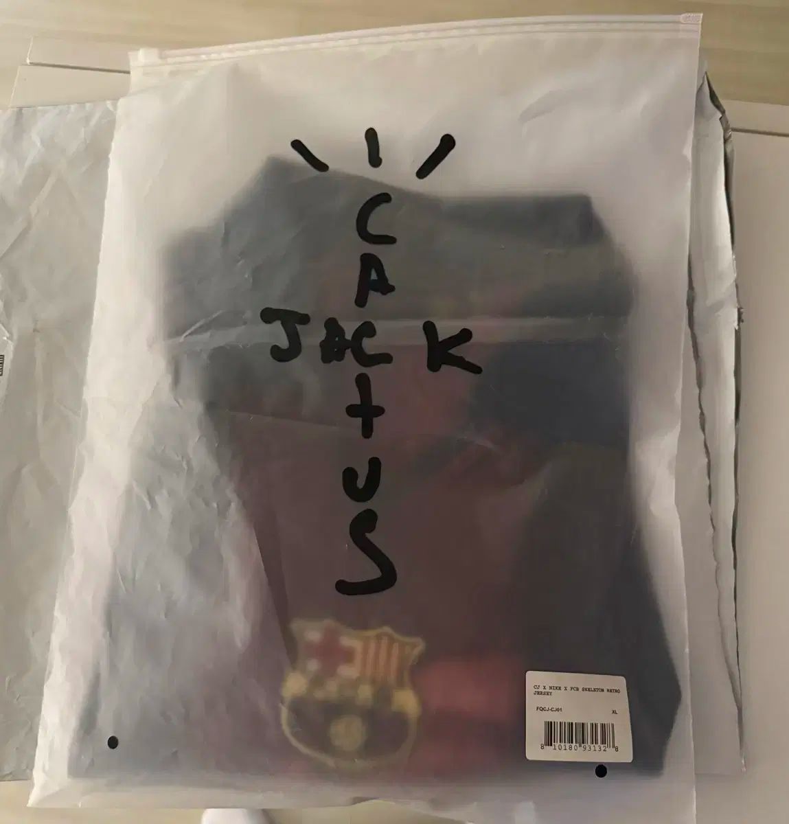 ナイキ バルセロナ スコット レトロ ジャージ