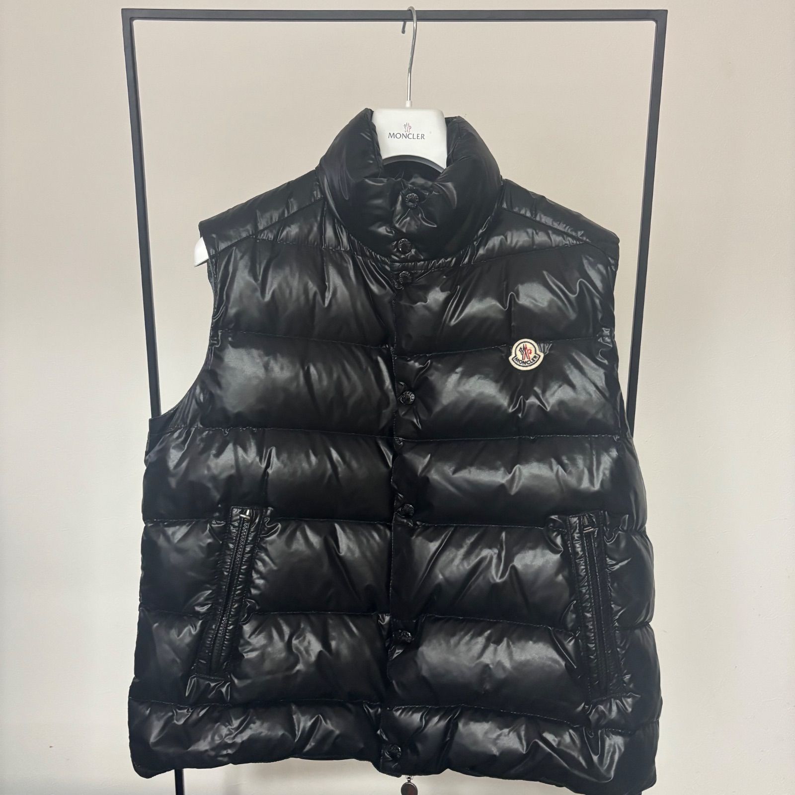 モンクレール MONCLER TIB ブラック サイズ4 ダウンベスト