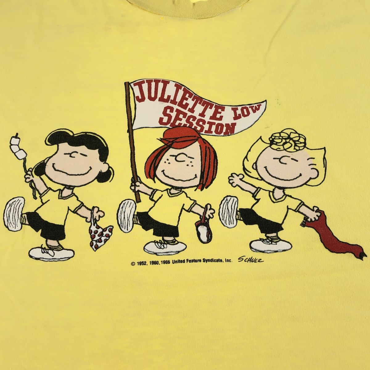 スヌーピー キャラクタープリントTシャツ