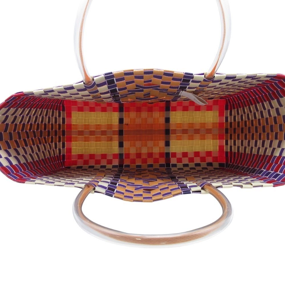 マルニマーケット◇マルチカラーフラワー◇カゴ MARNI マルニ