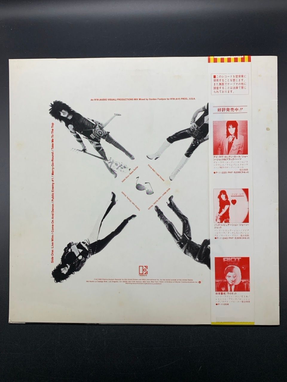 LP MOTLEY CRUE 華麗なる激情 モトリークルー - メルカリ