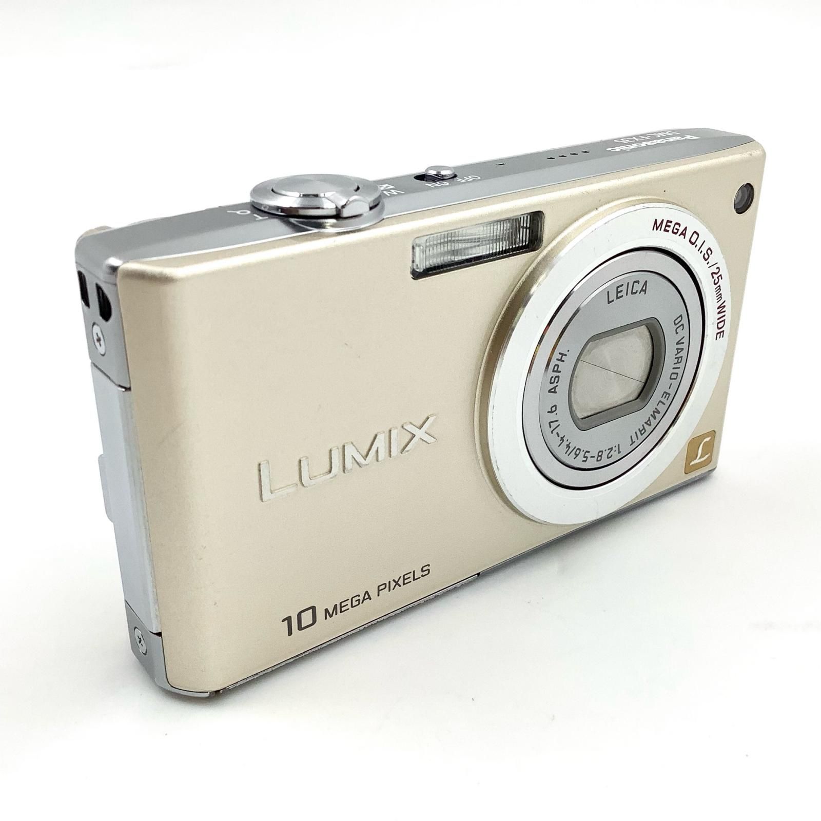 Panasonic コンパクトデジタルカメラ LUMIX DMC-FX35 [ゴールド