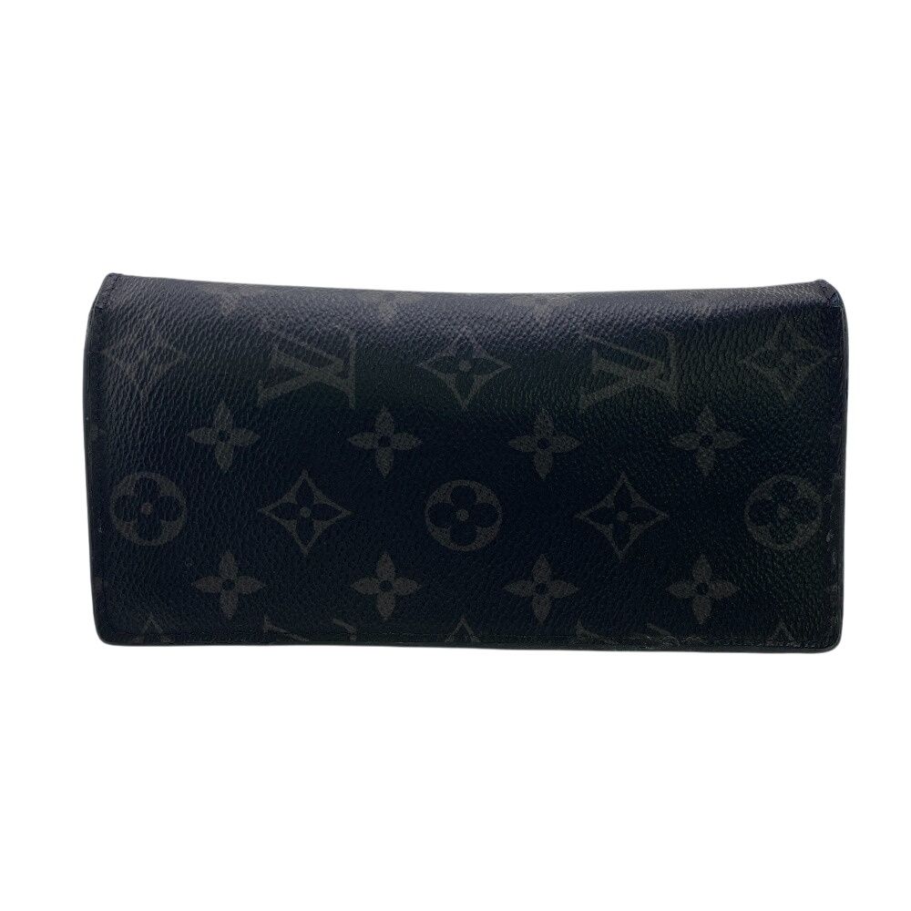 5%OFF フォロワークーポン LOUIS VUITTON ルイヴィトン ルイヴィトン M61697 ポルトフォイユブラザ ロングウォレット モノグラムエクリプス 長財布 財布 ウォレット ブランド カード入れ 小銭入れ ブラック メンズ