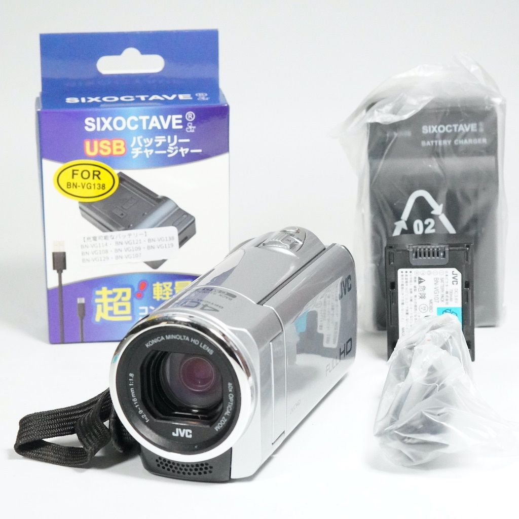JVC GZ-E100 ビデオカメラ 本体 Amazon | ビクター JVC デジタルムービー GZ-E100-s | ビデオ