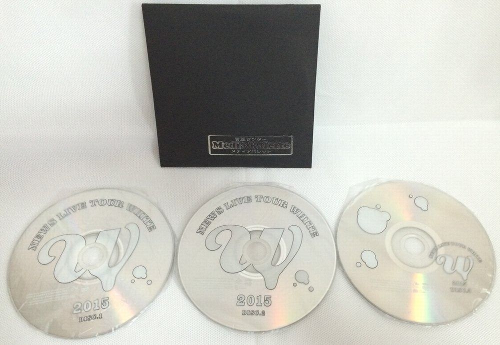 NEWS LIVE TOUR 2015 WHITE(通常版)(Blu-ray Disc) NEWS⁄NEWS LIVE TOUR 2015 WHITE〈初回盤・3枚組〉 NEWS LIVE TOUR