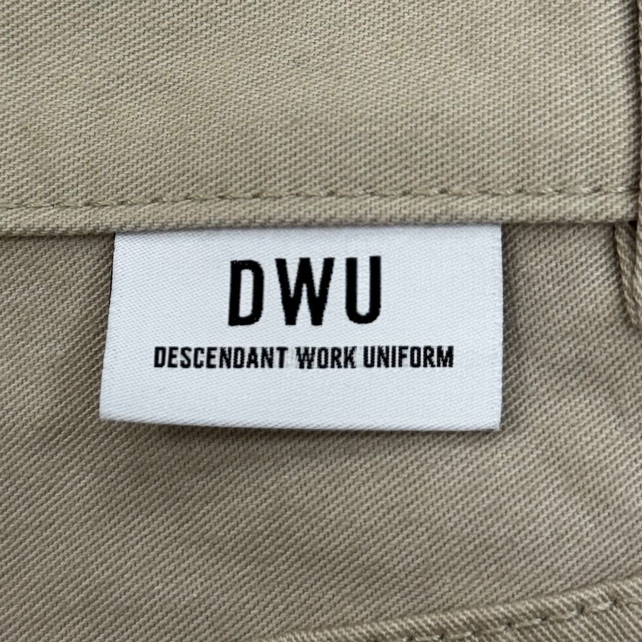 参考上代31900円 DESCENDANT 24SS WORK TROUSERS UNSAIORI raregem 
