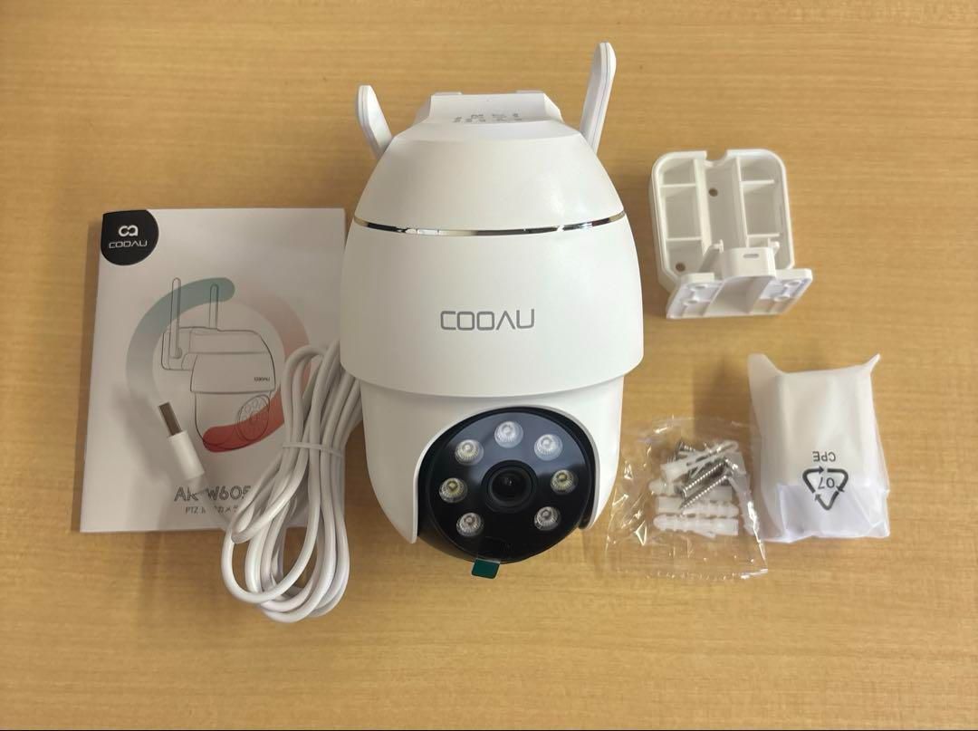 セール開催中！ ♥ 防犯カメラ COOAU AR-W605 5MP 確実性のある