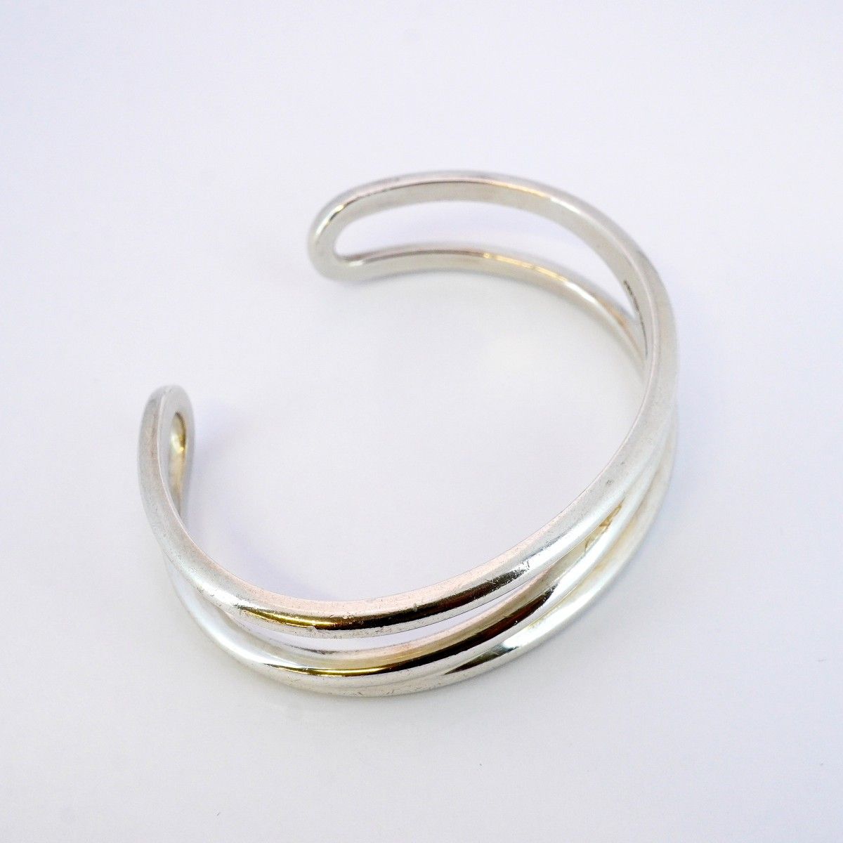 5jib0718 ティファニー バングル ダイアゴナル シルバー925 レディース