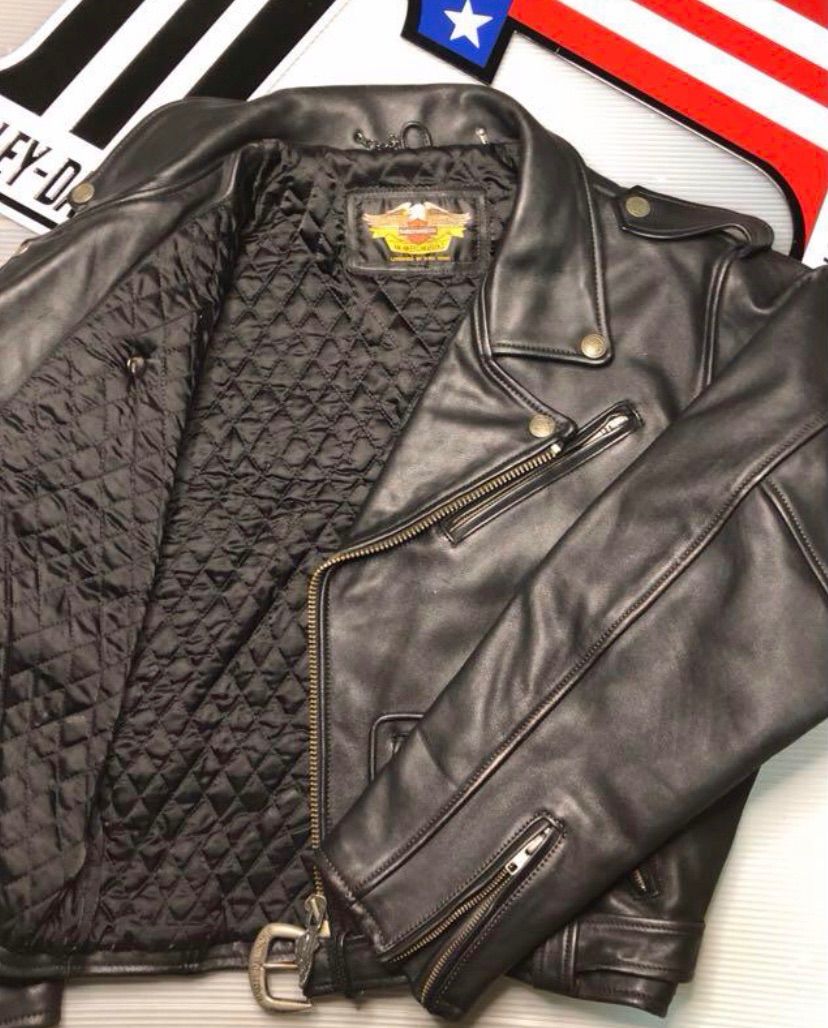 HARLEY DAVIDSON ハーレーダビッドソン 【極美品！エンボスロゴ 