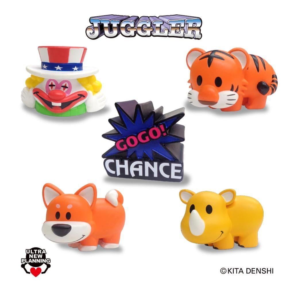 人気商品】マスコットフィギュア ジャグラー 4.5cm GOGO！ランプ