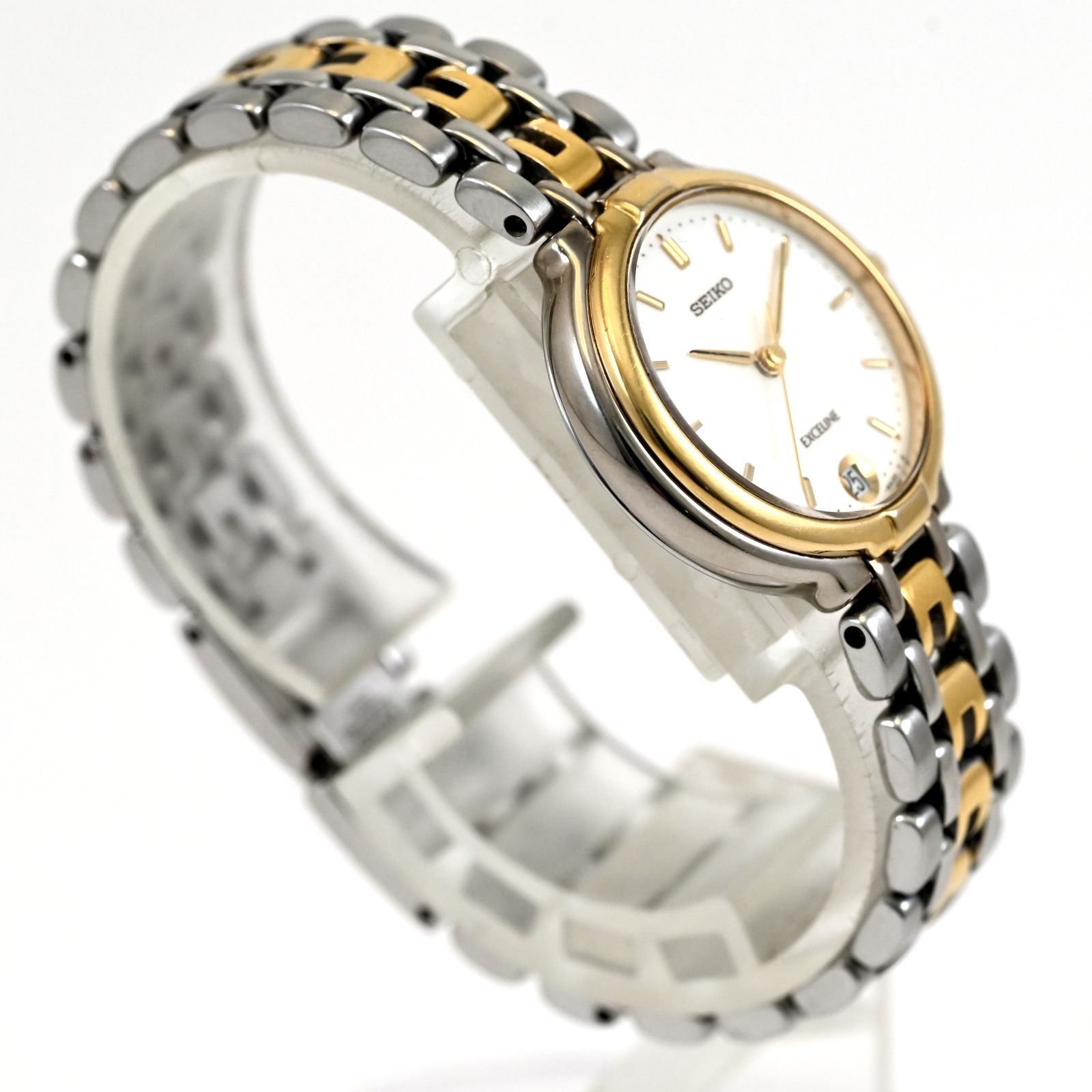 SEIKOセイコー EXCELINEエクセリーヌ 女性用 QUARTZクォーツ時計 