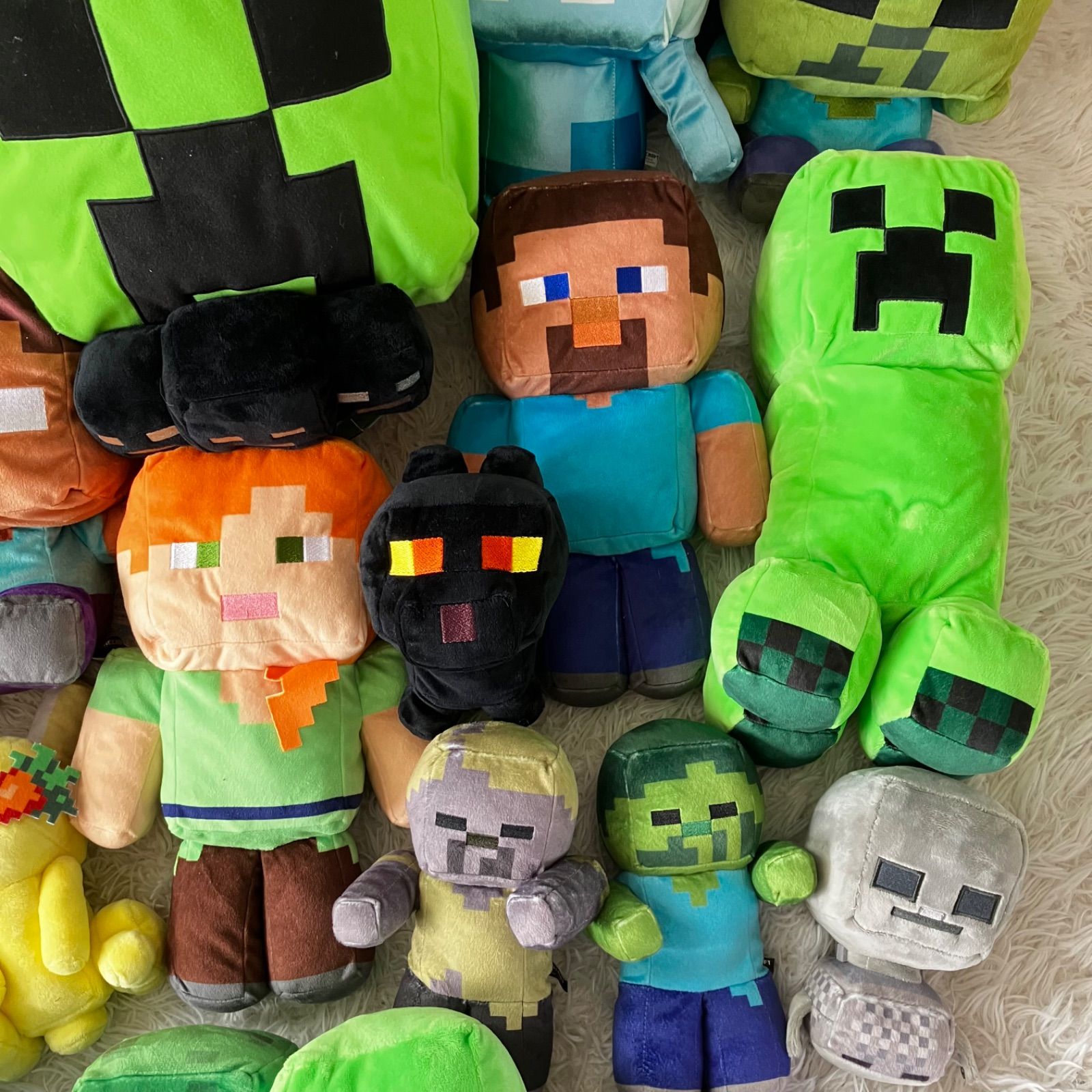 Minecraft マインクラフト マイクラ ぬいぐるみ 20点セット 大量