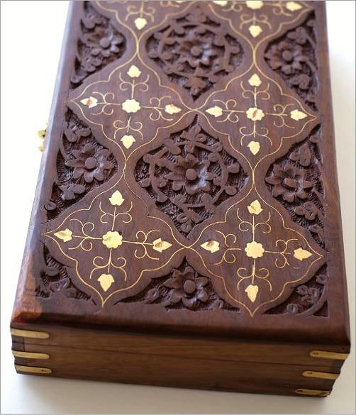 ジュエリーケース 真鍮 ボックス おしゃれ 工芸品 アンティーク 真鍮