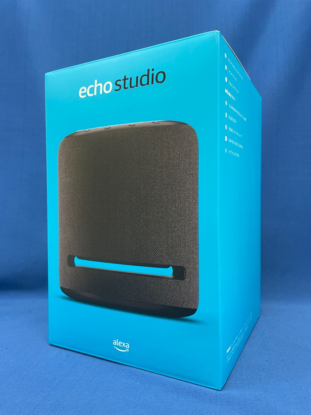 【新品・未開封】EchoStudio Hi-Fiスマートスピーカー＋Alexa 新品・未開封】EchoStudio Hi-Fiスマートスピーカー＋Alexa