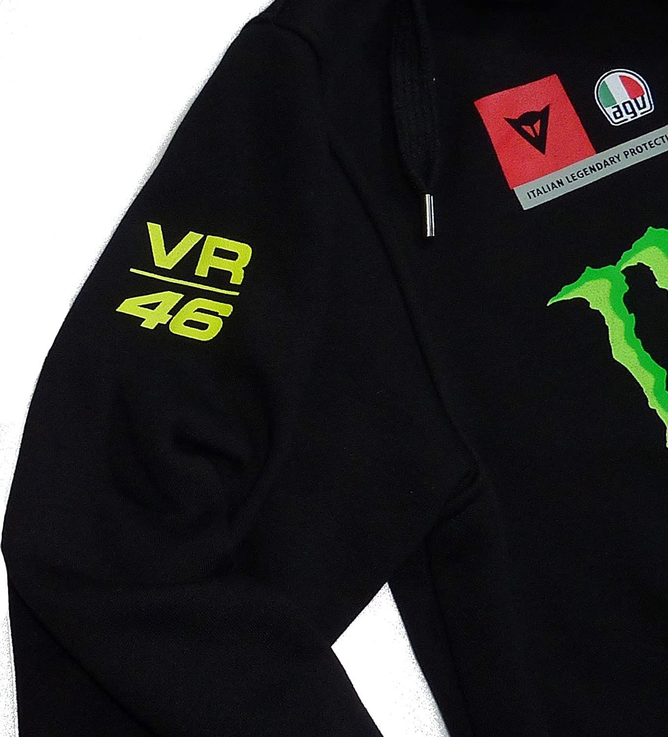 VR46 Monster Energy ビッグロゴ ジップアップパーカー S | yoshi-sushi.ca