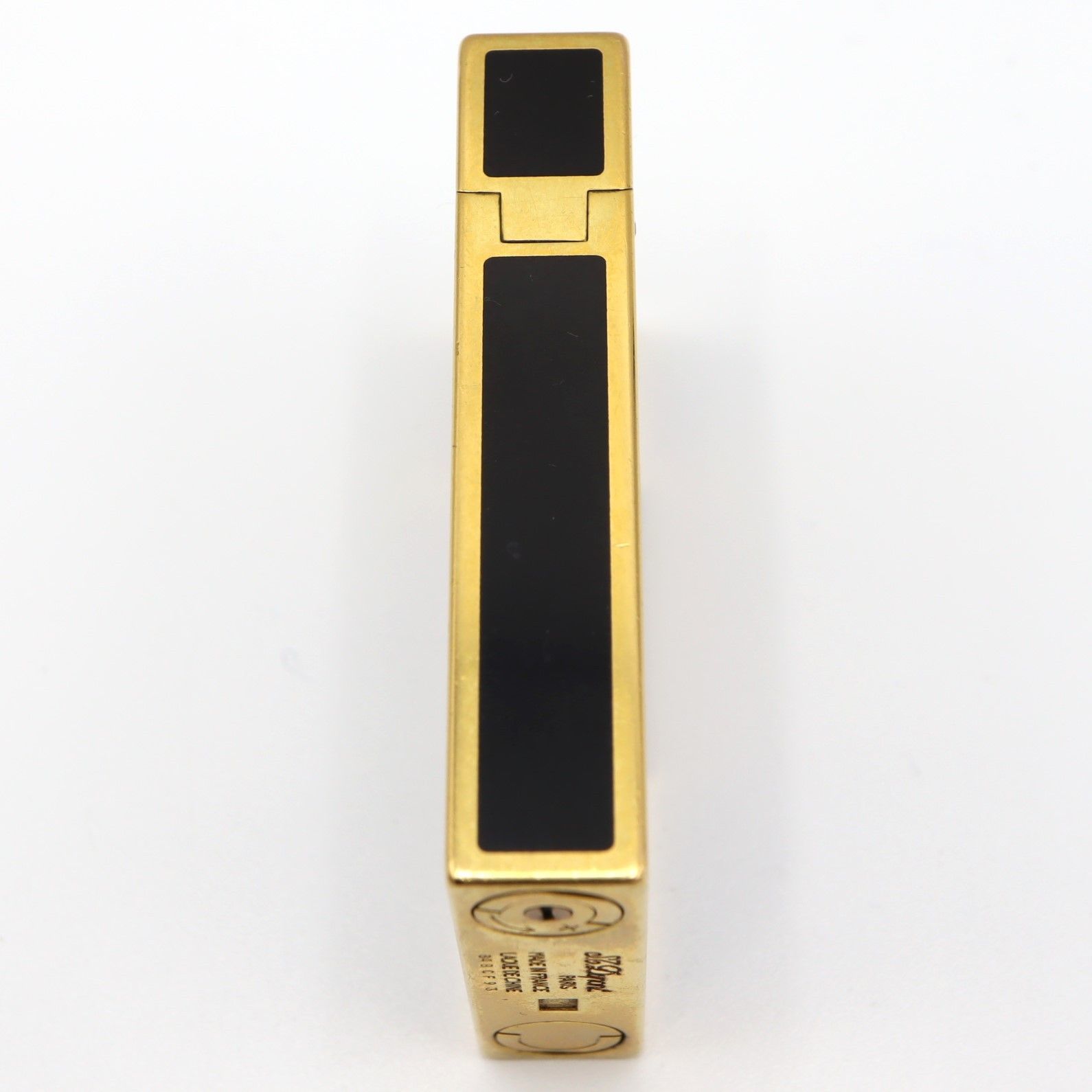 着火未確認 S.T.Dupont デュポン ローラー式 ガスライター シルバー