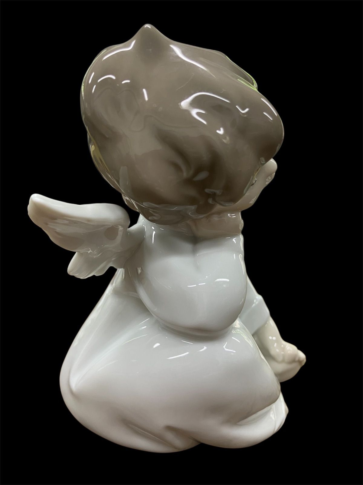 再度値下げしました！】LLADRO リヤドロ 天使の考えごと フィギュリン 