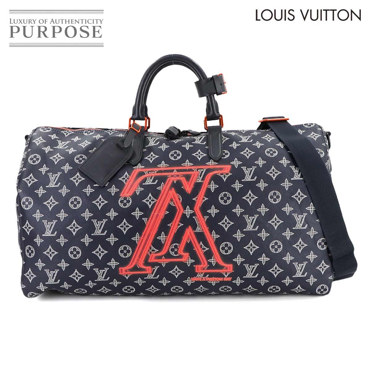 ルイ・ヴィトン LOUIS VUITTON キーポル・バンドリエール50 N50069