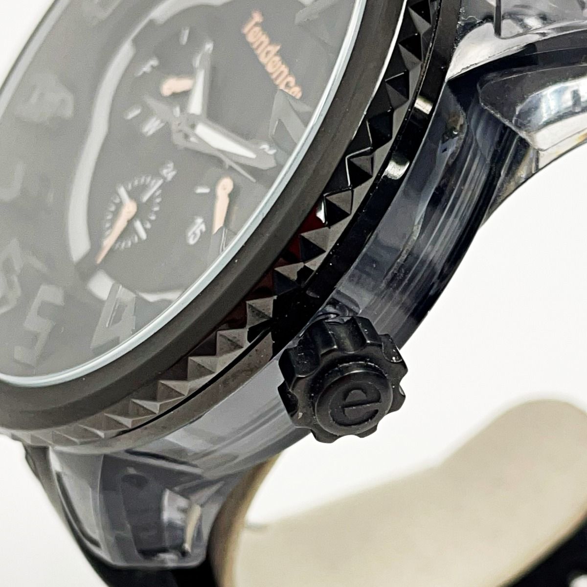 tendance テンデンス FLASH フラッシュ TY562004 ブラック クォーツ メンズ 腕時計 ラバー