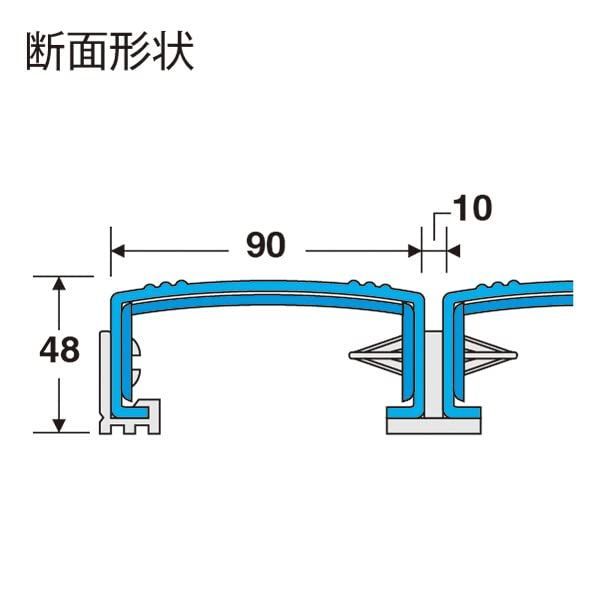 数量限定】MR0933144 400×1800 茶 抗菌安全スノコ(完成品) テラモト