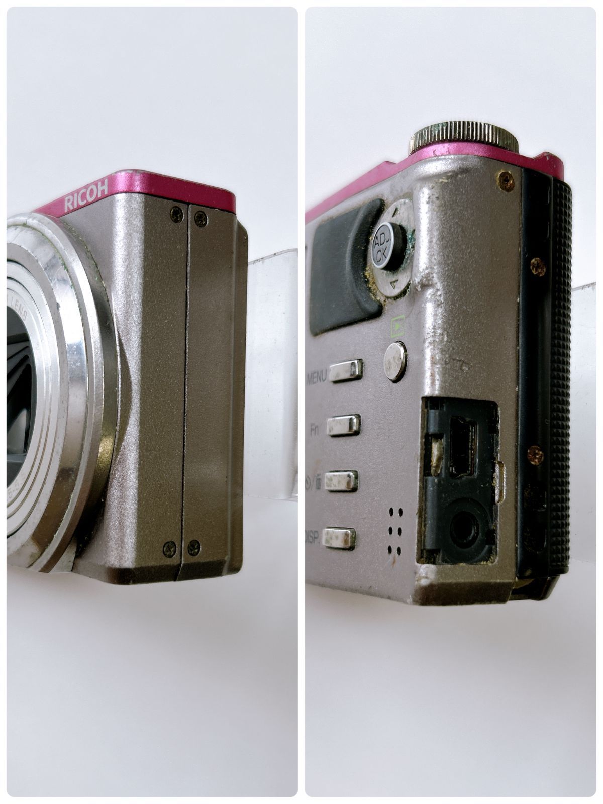 RICOH CX3 シルバー デジカメ デジタルカメラ 動作確認済み 充電