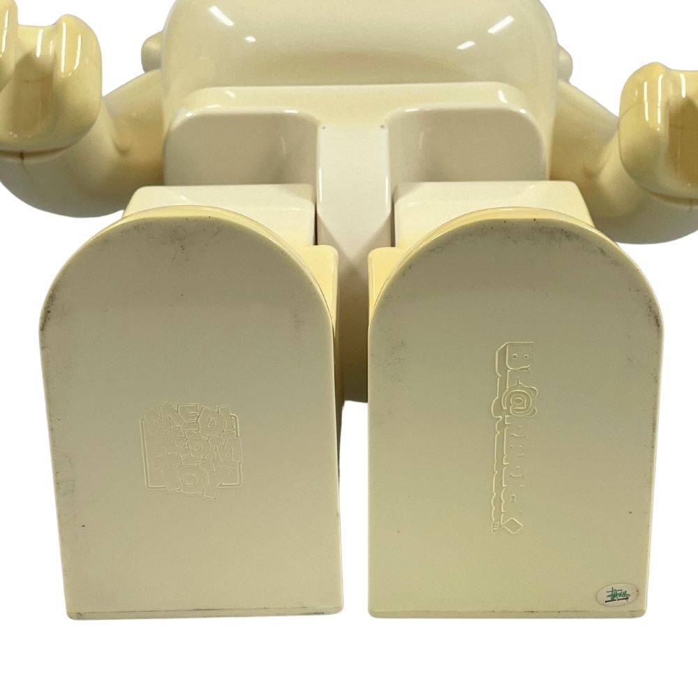 STUSSY - STUSSY ステューシー × メディコムトイ BE＠RBRICK ベアブリック 1000% WORLD TOUR 2006 ホワイト 正規品 / 29507 STUSSY ステューシー × メディコムトイ BE＠RBRICK ベアブリック