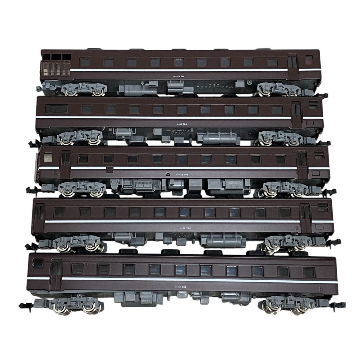 Amazon | TOMIX Nゲージ 12系 やまぐち号 5両セット 92391 鉄道