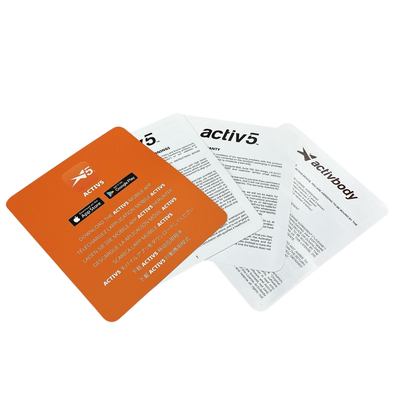 Activ5 アクティブ5 筋トレデバイス Portable Fitness Trainer