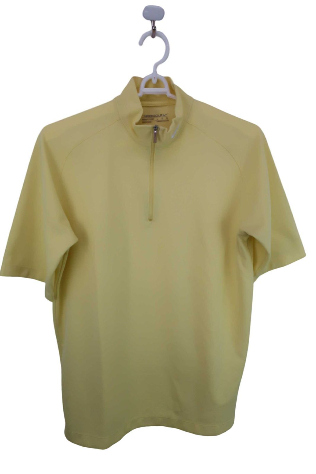 NIKE GOLF(ナイキゴルフ) 半袖ハーフジップシャツ 黄色 メンズ LGG ゴルフウェア 2301-0043 中古 - メルカリ