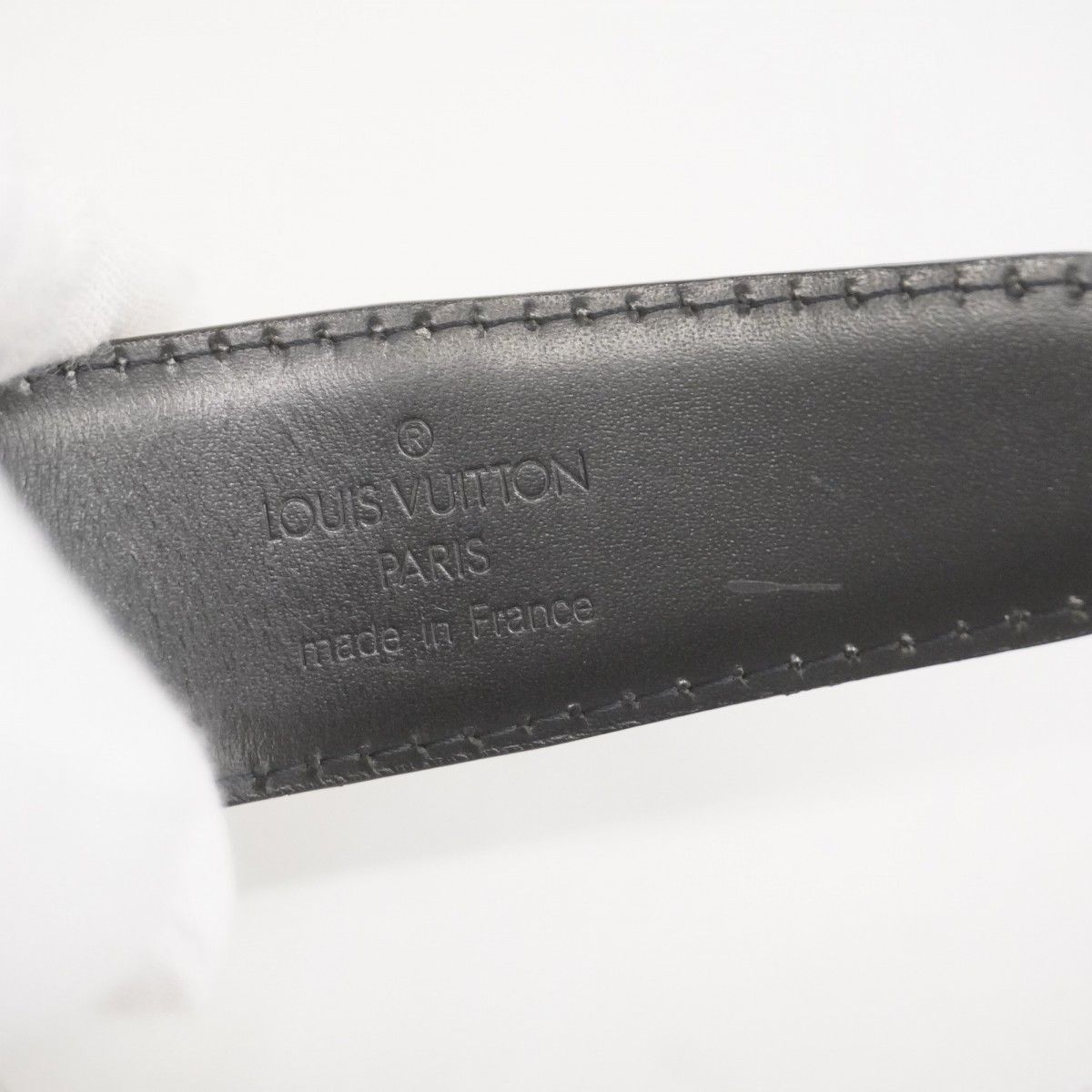 5 ic 3000 ルイヴィトン ベルト タイガ サンチュールクラシック M 6842 U アルドワーズ メンズ