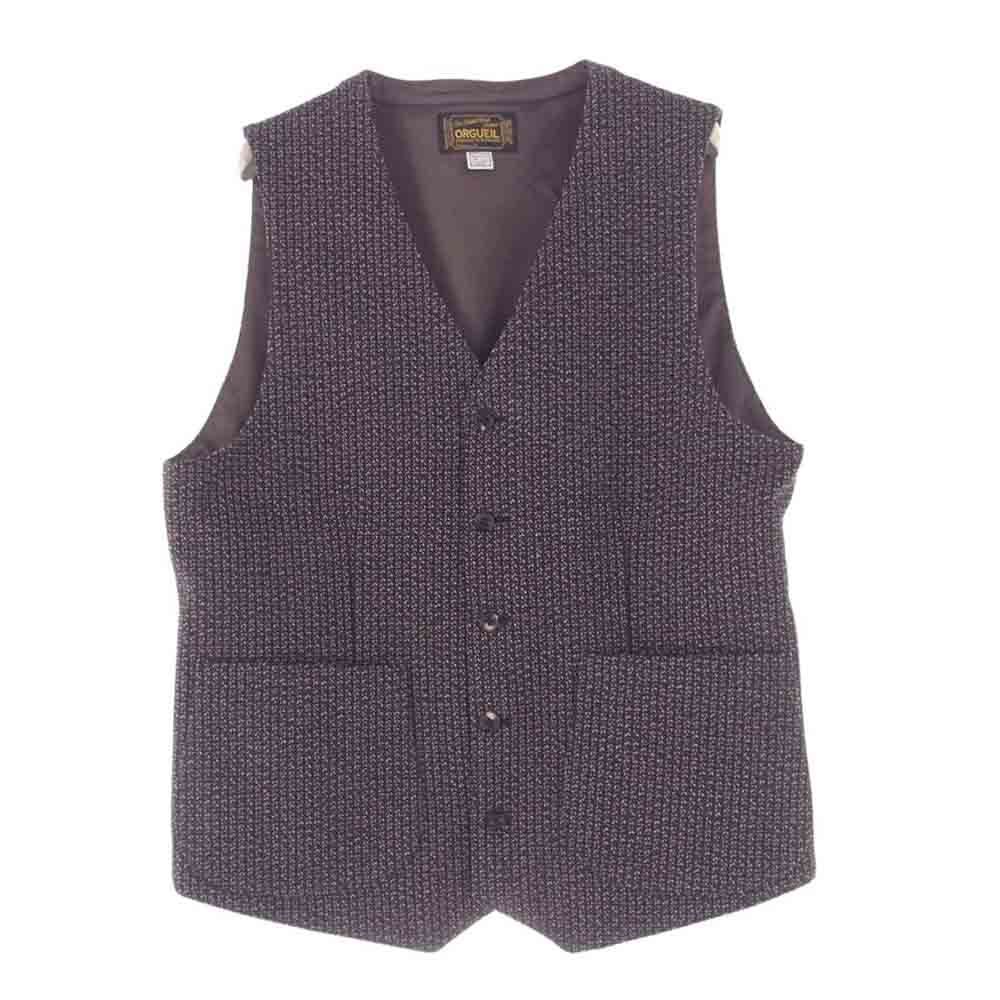 ORGUEIL オルゲイユ　ビーチクロスベスト　OR-4112 ORGUEIL オルゲイユ ベスト OR-4112 Beach Cloth Gilet ビーチ