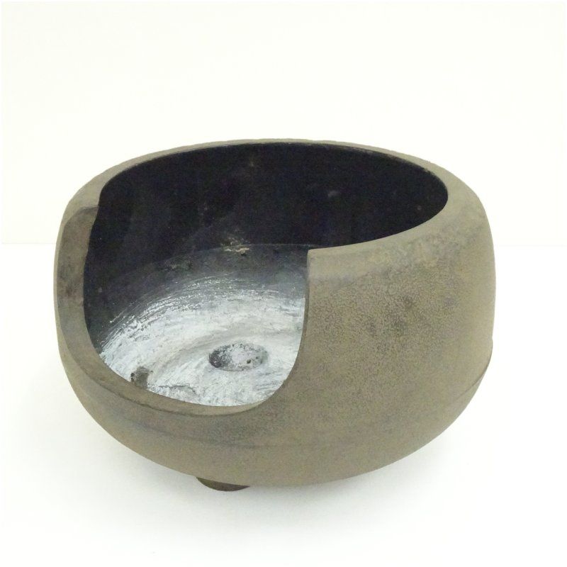 面取道安風炉 五徳付 茶道 茶道具 おしゃれ 茶器 湯沸かし 抹茶 お茶 茶釜 茶室 茶会 茶の湯 骨董 夏用 夏季用 6月 7月 夏