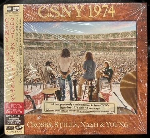 3CD+DVD BOX】クロスビー、スティル、ナッシュ&ヤング 「CSNY 1974 